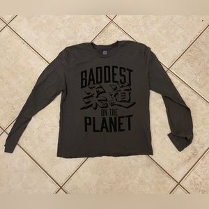 WWE ronda rowdy rousey baddest women on the planet long sleeve shirt